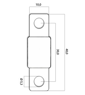 АВТОМОБИЛЬНЫЙ ПРЕДОХРАНИТЕЛЬ MIDIVAL 100A MIDI VAL