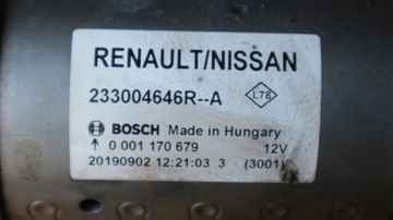 DACIA DUSTER 1.0 TCE STARTÉR 233004646R