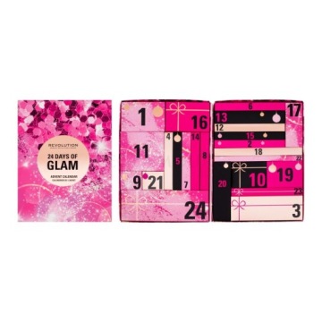 Адвент-календарь Makeup Revolution 24 Days of Glam 24 шт.