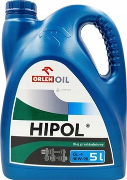 ORLEN OIL OLEJ PRZEKŁADNIOWY HIPOL GL-4 80W90 5L