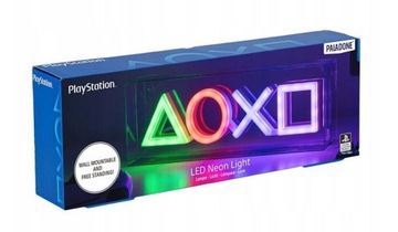 PLAYSTATION LAMPKA NEONOWA DLA GRACZA GAMINGOWA DO SPANIA MŁODZIEŻOWA