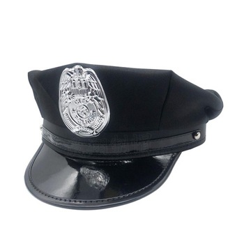 Czapka policyjna dla dzieci Nowość Zabawka policyjna Nakrycia głowy dla