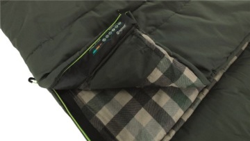 Спальный мешок OUTWELL Camper Lux двухместный с подушками Forrest Green