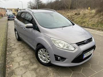Ford C-MAX II Minivan 1.6 TDCi 115KM 2010 Ford Grand C-MAX 7 osobowy Klimatronic TOP