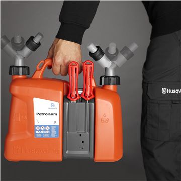 Husqvarna Combi 5л + канистра 2,5л с насадками