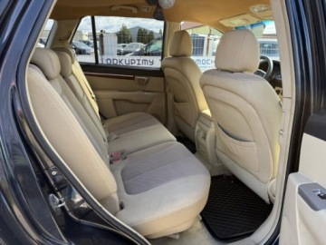 Hyundai Santa Fe II SUV 2.2 CRDi 155KM 2007 Hyundai Santa Fe 4X4 KLIMATYZACJA PARKTRONIC GRZANE FOTELE JANSNE WNETRZE, zdjęcie 6