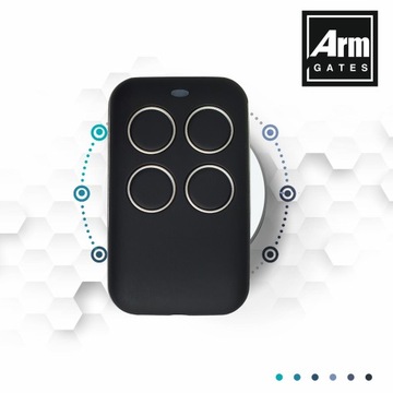 КОМПЛЕКТ ПРИВОДА ДЛЯ ГАРАЖНЫХ ВОРОТ ARM100 АВТОМАТИЧЕСКИЙ 2,2 м/80 кг 2 ДИСТАНЦИОННЫХ ПУЛЬТА