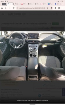 Hyundai Santa Fe IV 2023 Hyundai Santa Fe 2023 HYUNDAI SANTA FE SE 2.5 Benzyna 277KM, zdjęcie 8