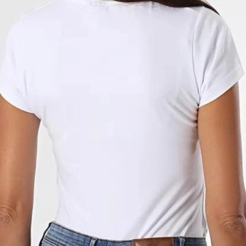 Koszulka Ellesse damska bawełniana t-shirt biały logo EU 38