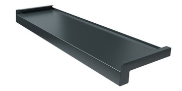 Parapet zewnętrzny STALOWY kolory do wyboru 27,5cm
