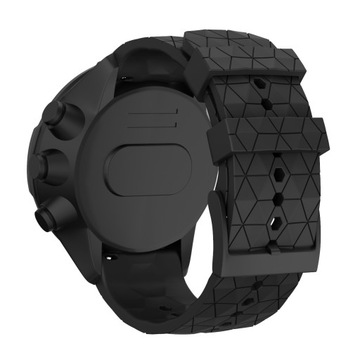 INF Pasek do zegarka sportowego Suunto 24 mm, silikonowy
