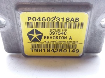 P04602318AB MODUL AIRBAG CHRYSLER 300 M LR 3.5 V6 24V 185KW