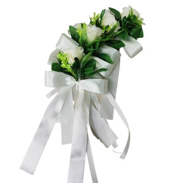 4x KOKARDA DO DEKORACJI AUTA BUKIET OZDOBA SAMOCHO