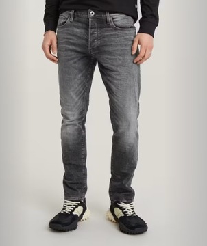 G-star RAW 3301 REGULAR TAPERED Spodnie Jeansy Dżinsy Nowe roz.36/32