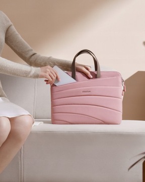 INNOSTYLE ЖЕНСКАЯ СУМКА ДЛЯ НОУТБУКА 14 ВОДОНЕПРОНИЦАЕМАЯ CARRYLITE SLIM ФИОЛЕТОВАЯ