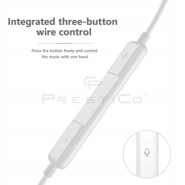 Наушники PrestiCo с микрофоном USB-C Type-C для телефонов и др.