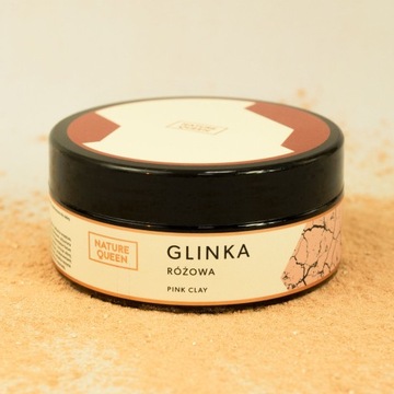 NATURE QUEEN Розовая глина 150мл
