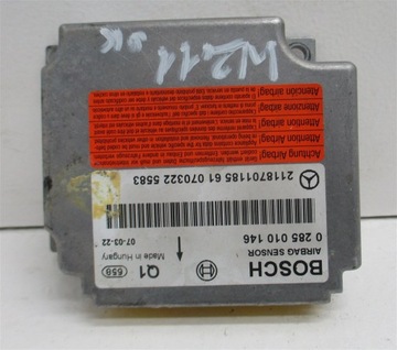 MODUŁ SENSOR AIRBAG MERCEDES W211 LIFT 2118701185