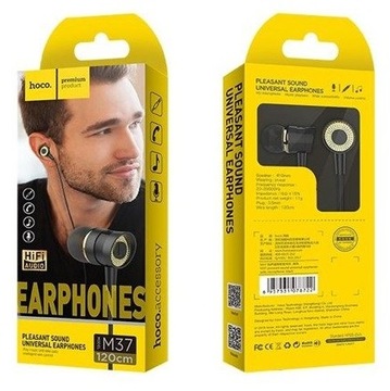 НАУШНИКИ-ВКЛАДЫШИ С РАЗЪЕМОМ 3,5 ММ HOCO PLEASANT M37