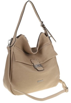YYCOVERI Elegancka Torebka Damska beżowa worek listonoszka CBLT01971 Taupe