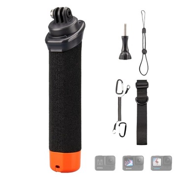 ПЛАВАЮЩАЯ РУЧКА ДЛЯ ЭКШН-КАМЕРЫ С БРАСЛЕТОМ ДЛЯ GO PRO HERO 12 11 5