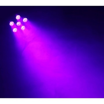 Светодиодный УФ-прожектор для танцевальных залов с DMX-каналами