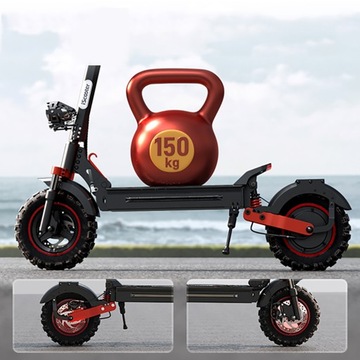 Складной электрический самокат для взрослых Iscooter Scooter 45 км/ч, 1000 Вт, 48 В, 15 Ач, 11 дюймов
