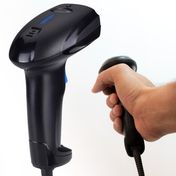 USB АВТОМАТИЧЕСКИЙ СКАНЕР ШТРИХ-КОДОВ + ПОДСТАВКА