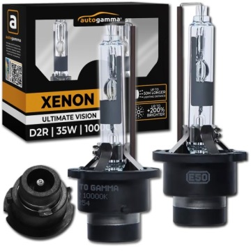Žárovky Xenon D2R 35W 10000K Homologace Premium +1000% Komplet