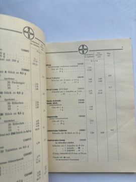 КАТАЛОГ ПРОДУКЦИИ BAYER 1936 LEKI