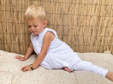 Легкий детский спальник на ножках, 3-4 года 1,5 Tog Sand Sleepee