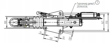 УСТРОЙСТВО ТОРМОЗНОЕ AL-KO HITCH 90S/3 700-1000кг ДЛЯ КЕМПИНГА