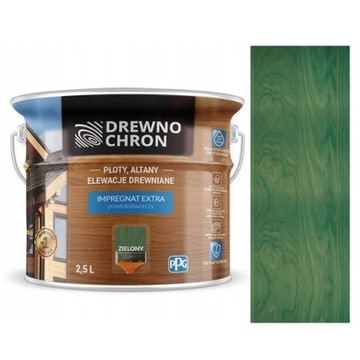 DREWNOCHRON IMPREGNAT EXTRA 2,5L ZIELONY