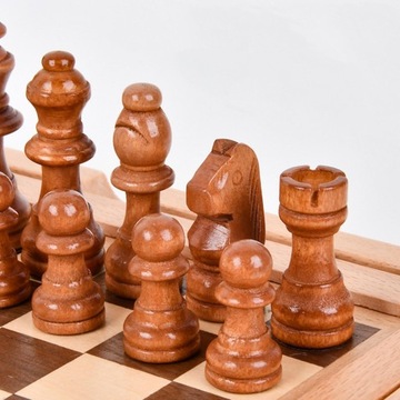 Деревянные шахматы для вечеринки Классическая игра