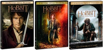 HOBBIT - TRYLOGIA 6xDVD