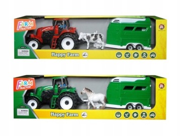 ШВЕДСКИЙ ТРАКТОР С ПРИЦЕПОМ