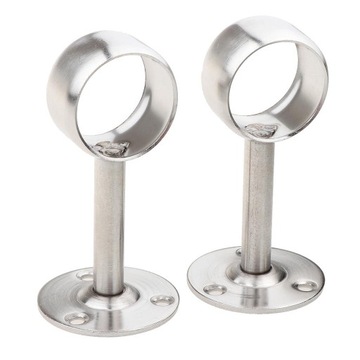 4 Ceiling wall curtain rails Brackets for