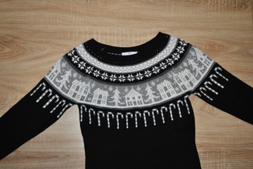 NEXT świąteczny sweterek ŚWIĘTA r. 36 S BDB