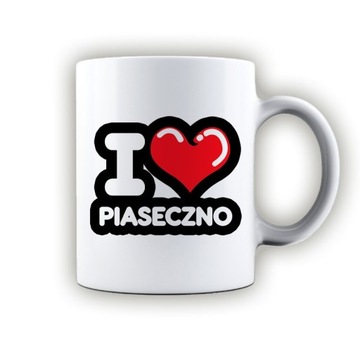 kubek ceramiczny kocham Piaseczno