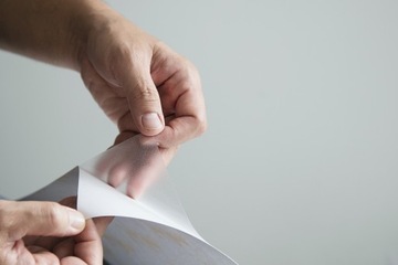 Млечная штейновая матовая оконная фольга для балконного окна Frost 105x50