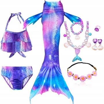 КУПАЛЬНИК Ariel с хвостом русалки