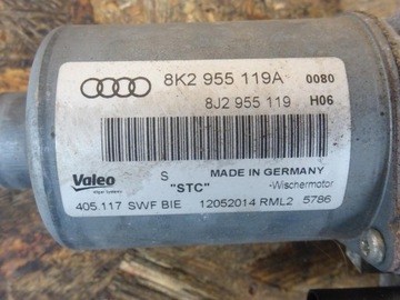 AUDI A4 B8 8K MOTOREK STĚRAČE PŘEDNÍ 8K2955119A
