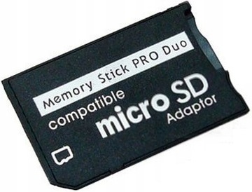 ADAPTER KARTA micro-SD MS Pro-Duo MEMORY STICK PSP