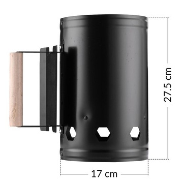 Komin do rozpalania Heckermann ROZPALACZ DO GRILLA