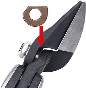 Ручные ножницы по металлу Erdi D39ASSL 0 1,2 мм