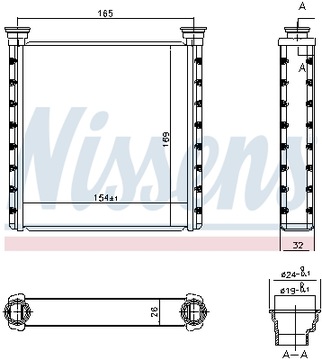 NISSENS RADIÁTOR