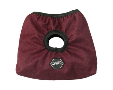 Pokrowce na strzemiona QHP Burgundy bordo