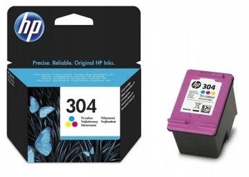 Tusz Oryginalny Kolorowy HP 304 Toner Kolor 2620