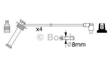 BOSCH PŘÍVODY ZAPALOVACÍ FORD FOCUS MK2 1.4 1.6