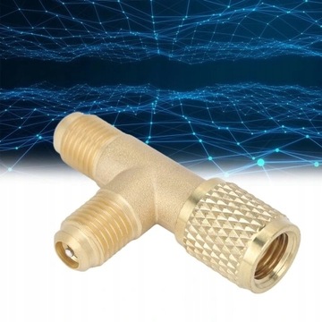 ТРОЙНИК 1/4''SAE КОНДИЦИОНЕР ДЛЯ R22 R12 R134